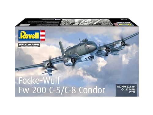 Piezas del kit Revell Fw 200 Condor