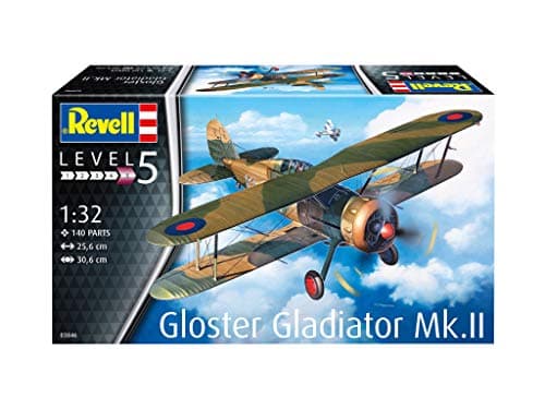 Piezas del kit Revell Gladiator