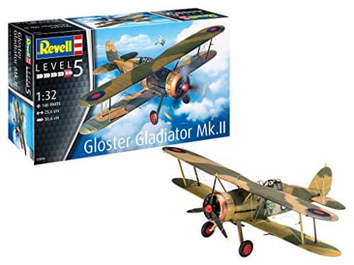 Maqueta Revell del Gloster Gladiator Mk.II