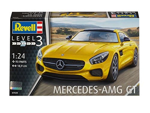 Piezas del kit Revell Mercedes-AMG GT