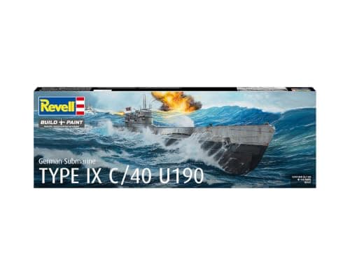 Piezas del kit Revell Tipo IX C/40
