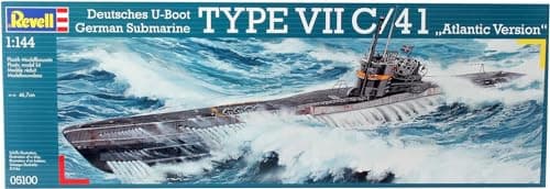 Piezas del kit Revell Tipo VIIC/41