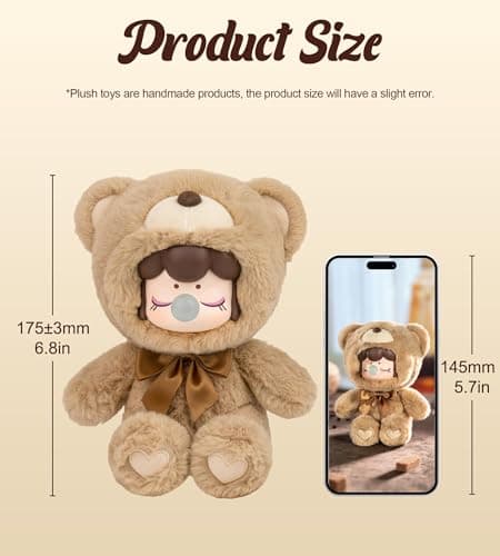 Caja original Rolife Nanci Bear Colorful Chocolate