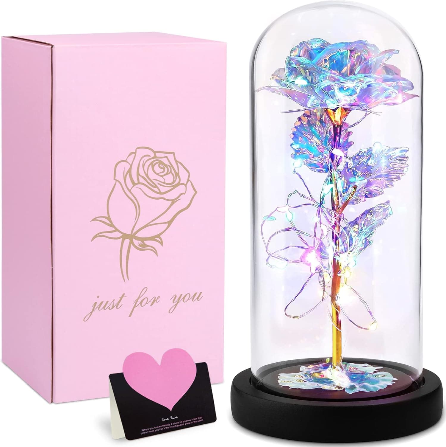 Rosa eterna bajo campana de cristal, Bella y Bestia, Frasheng