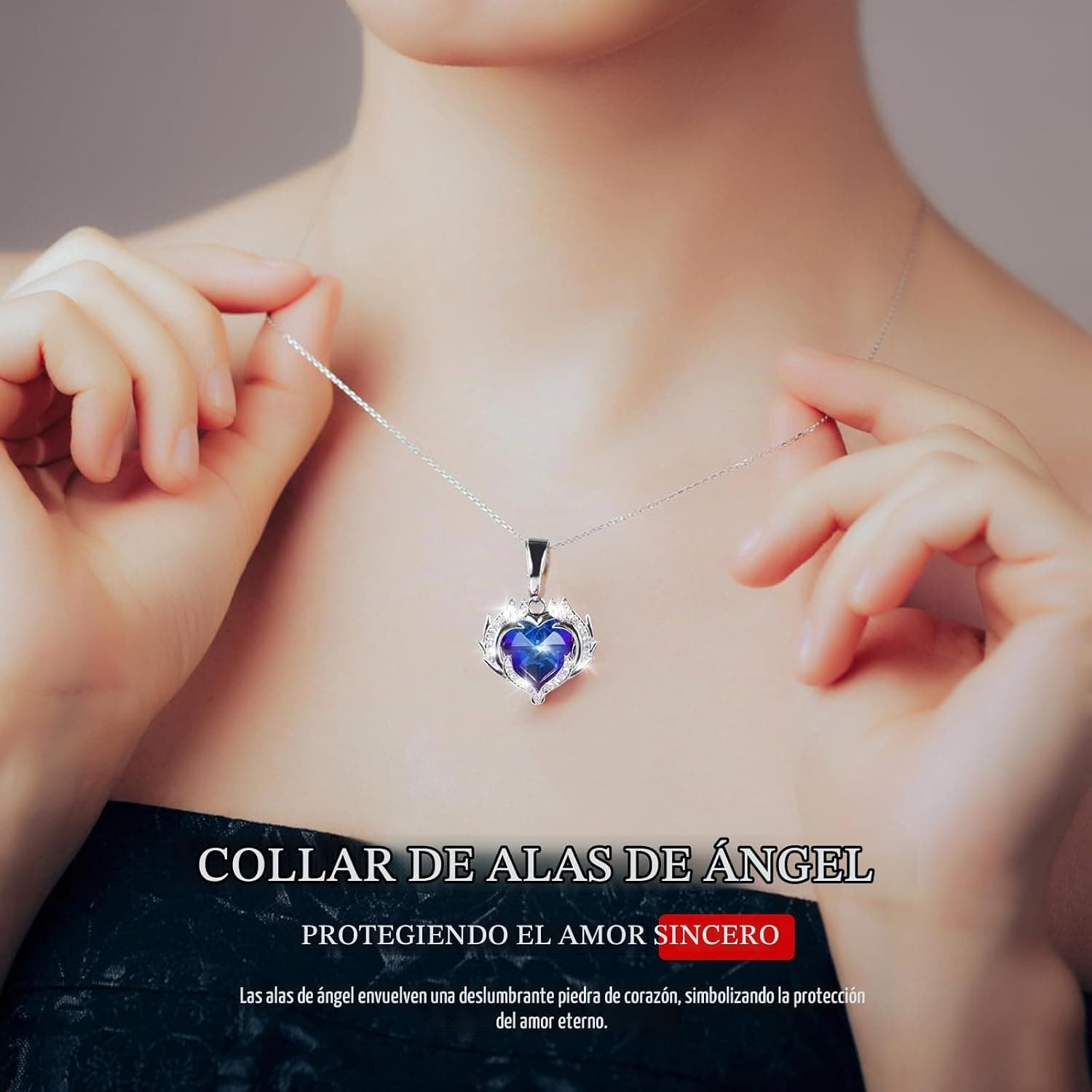 Rosa eterna con collar GOICC, foto 2