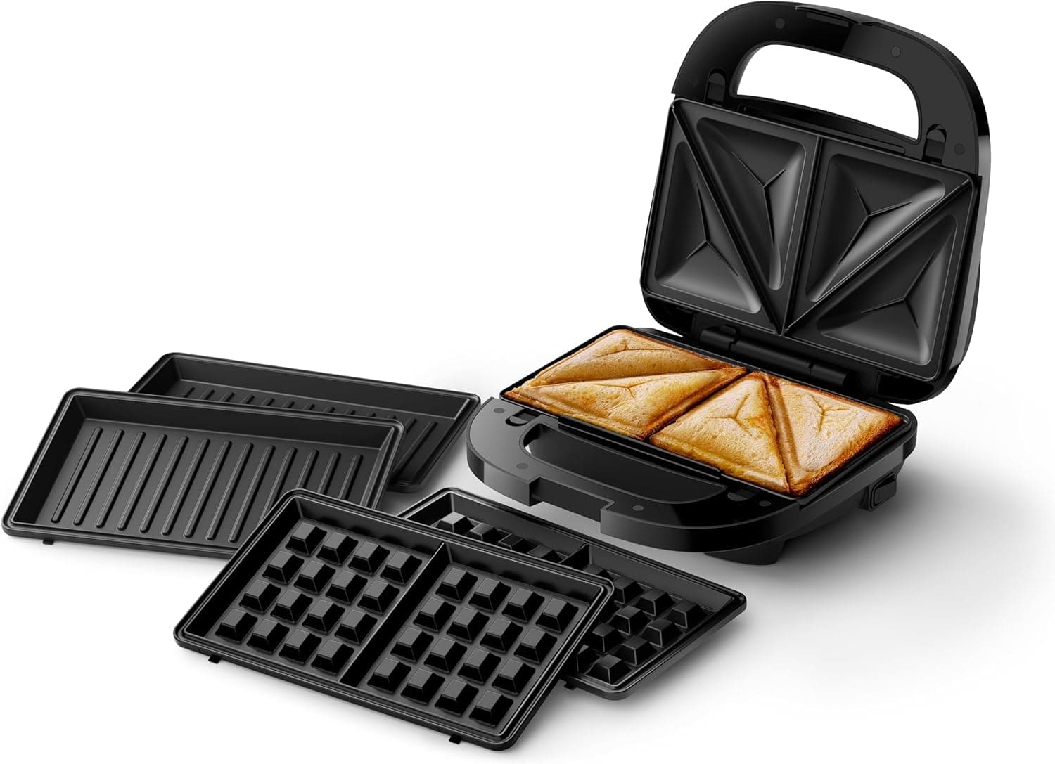 Sandwichera Philips con placas intercambiables