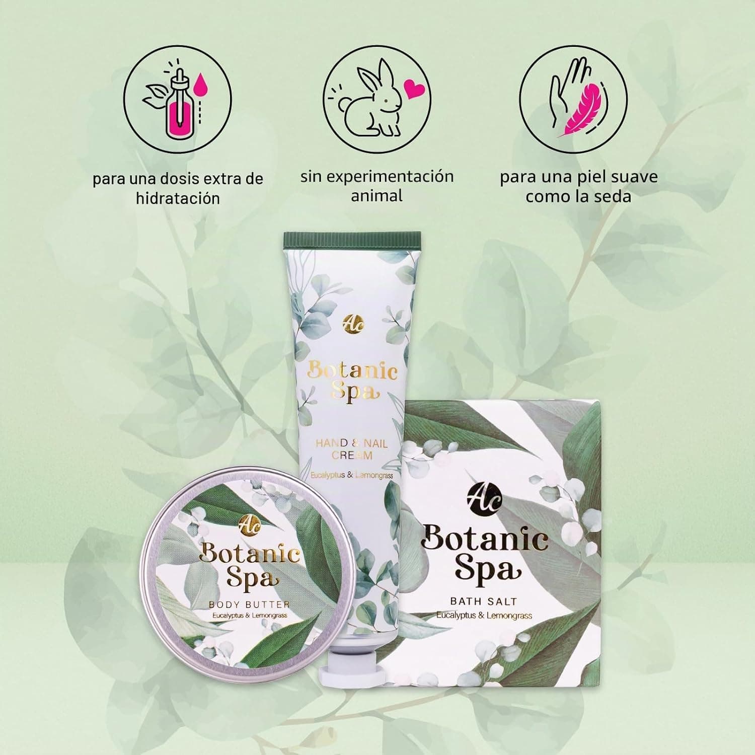 Set de Baño Botánico Spa en Caja de Regalo, foto 3