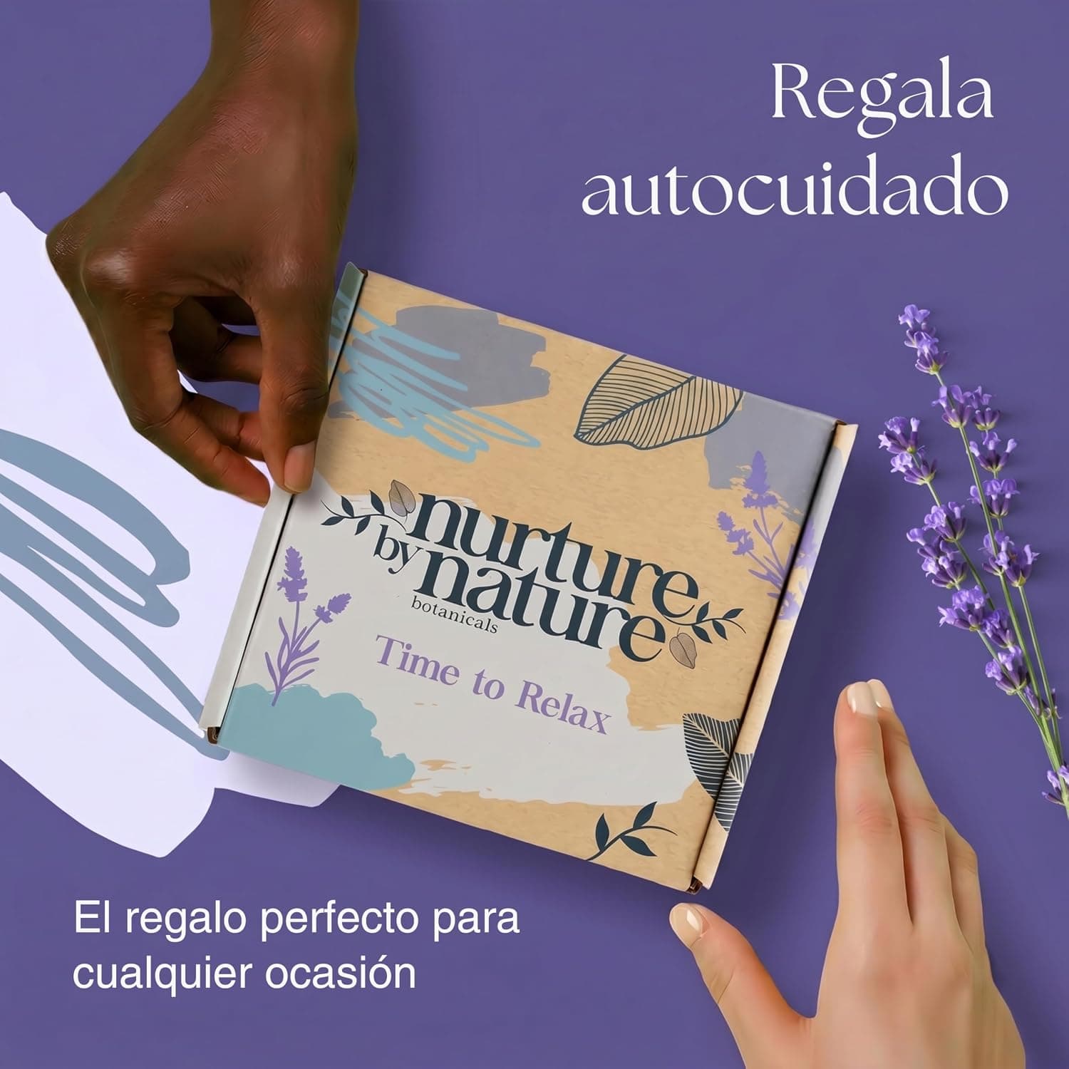 Set de bienestar de lavanda, Nurture by Nature, foto 3