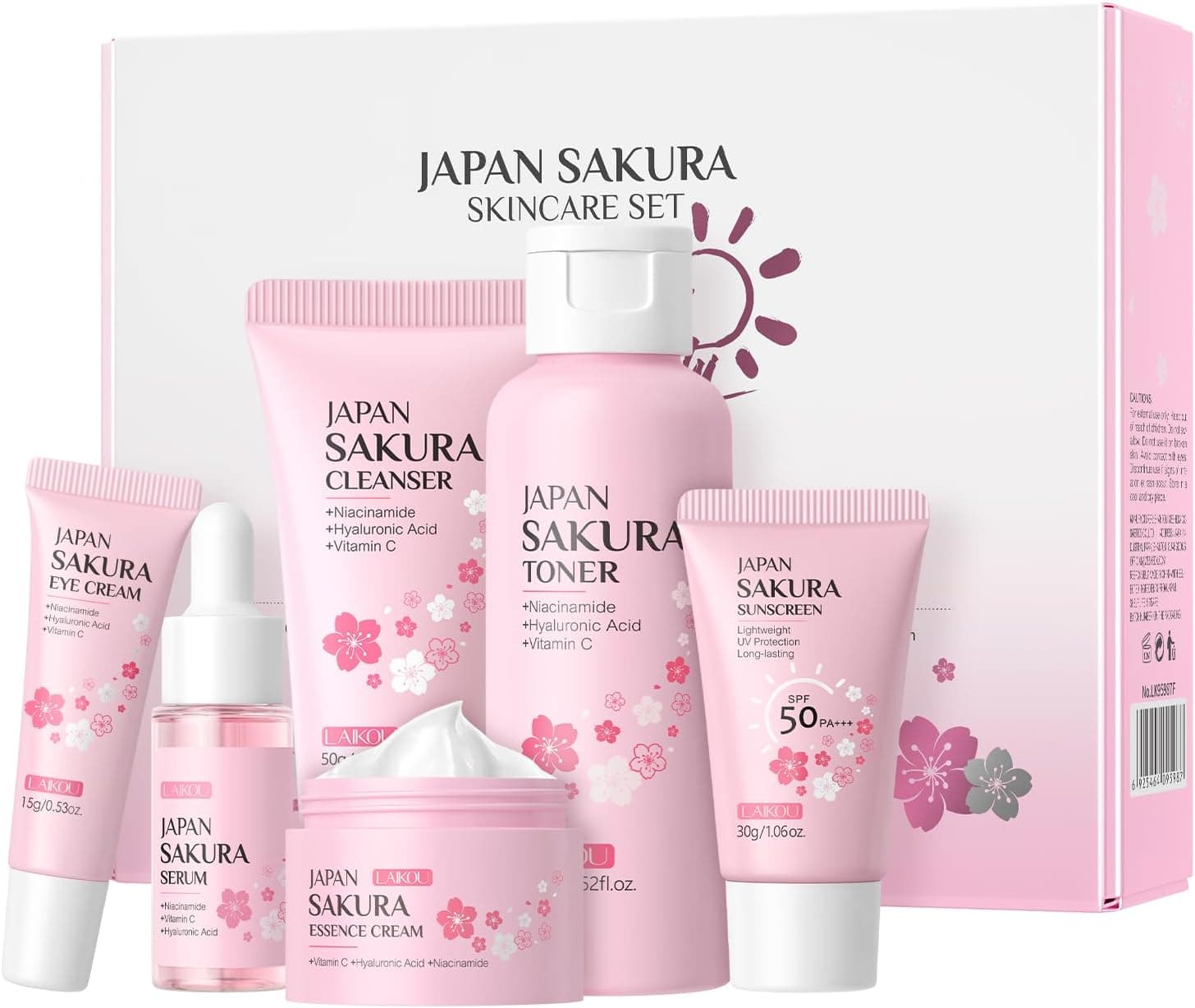 Set de cuidado facial para adolescentes, LAIKOU