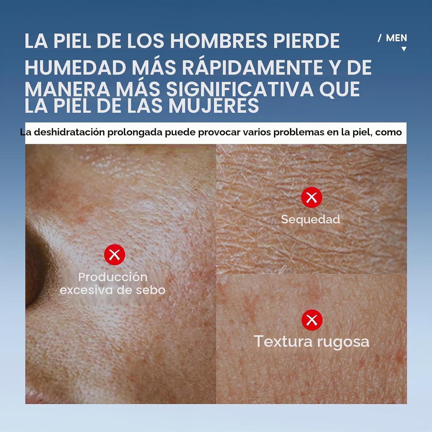 Set de cuidado facial para hombre, BeauBase, foto 2