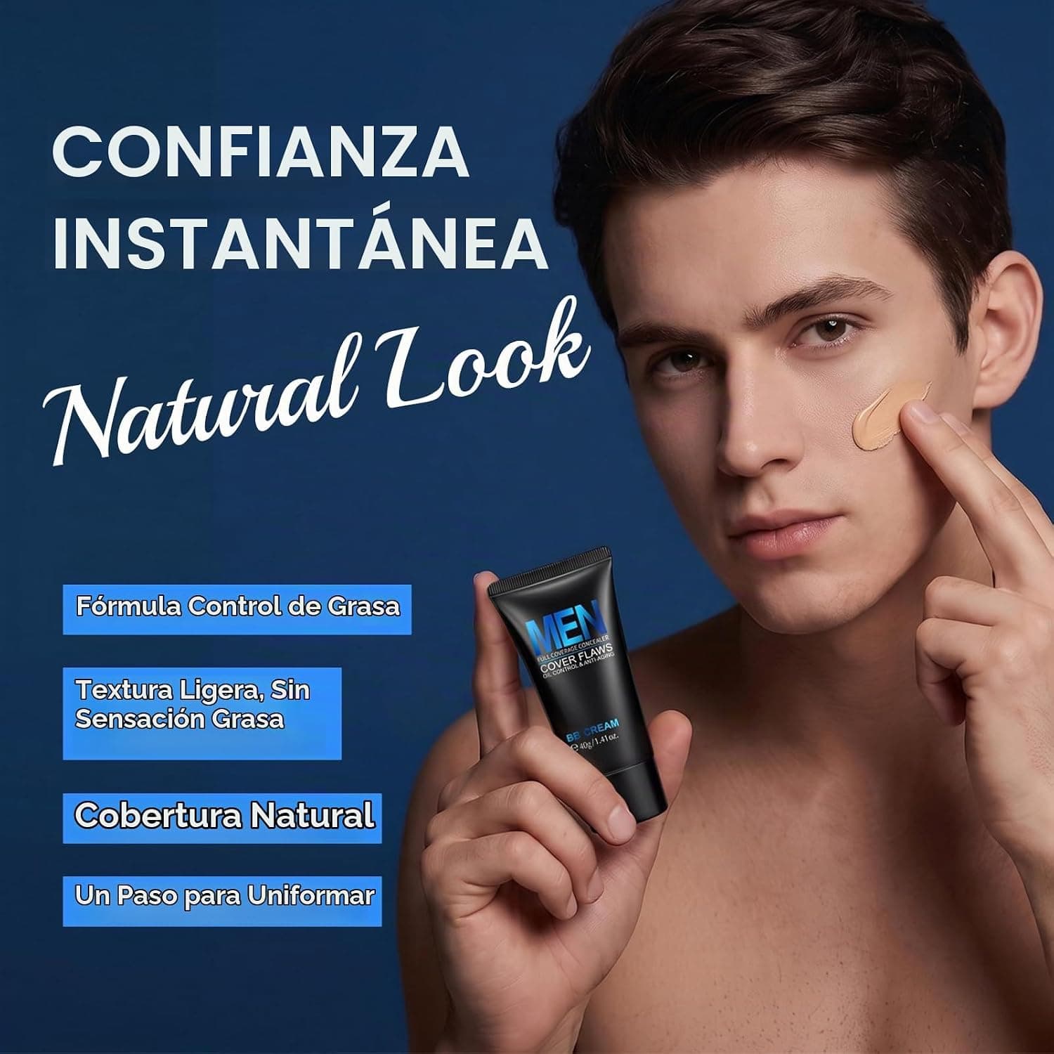 Set de cuidado facial para hombre, BeauBase, foto 3