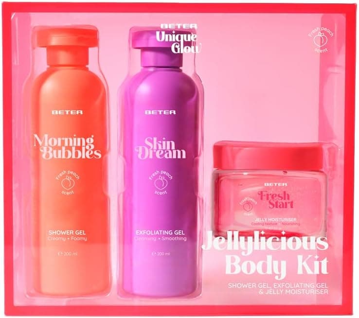 Set de ducha Jellylicious de melocotón, Beter