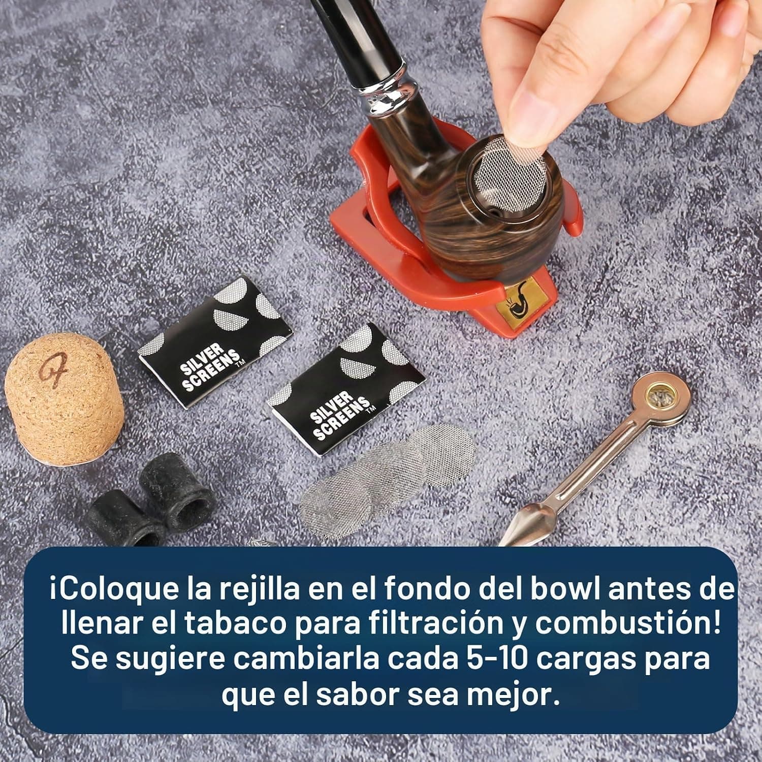 Set de pipa para principiantes con accesorios completos, foto 3