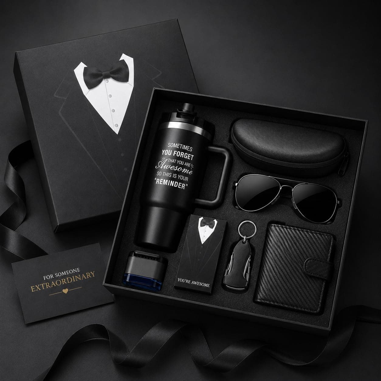 Set de regalo para hombre, 6 en 1, de Creashine, foto 2