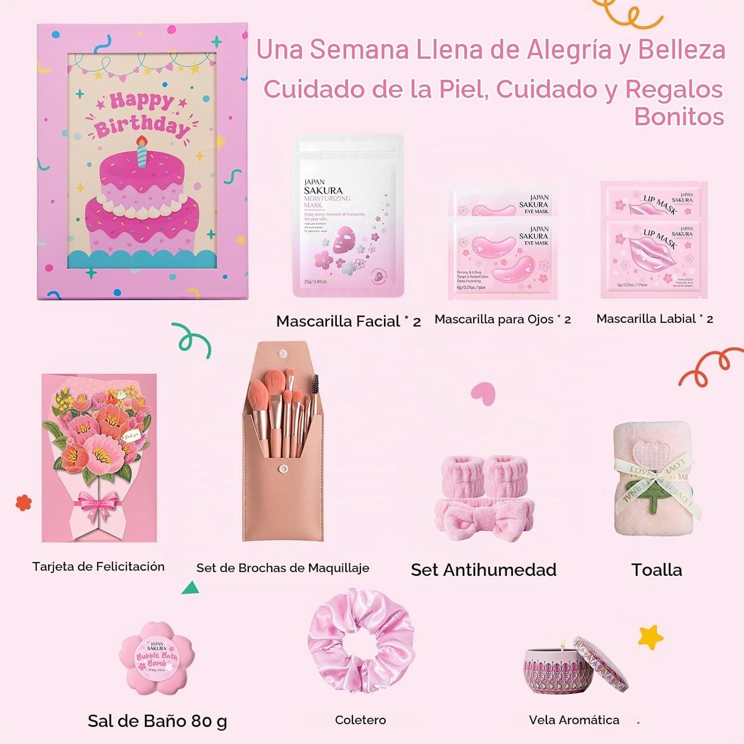 Set de relajación Sakura de 15 piezas, foto 2