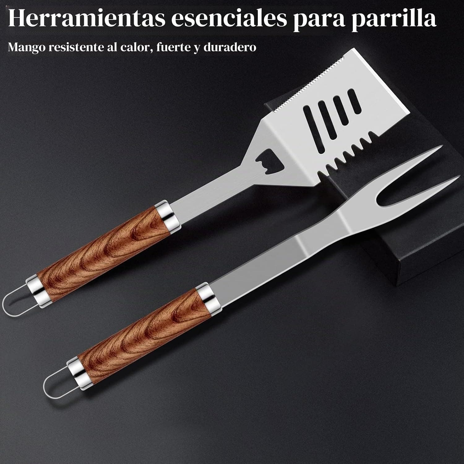 Set de utensilios de barbacoa de 38 piezas, foto 2