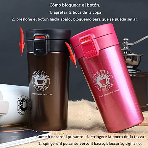 Vaso SLOSH hermético abierto