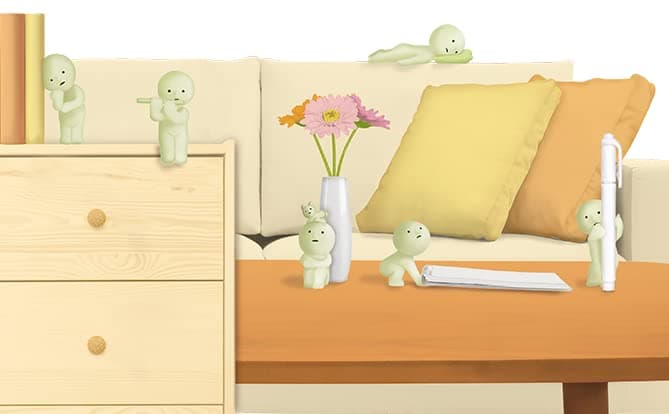 Caja de la serie Smiski Living