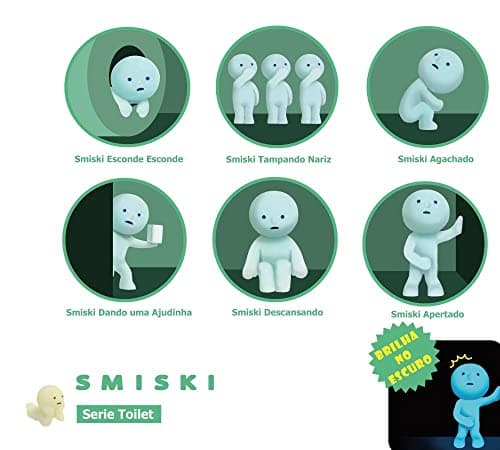 Caja de la serie Smiski Toilet