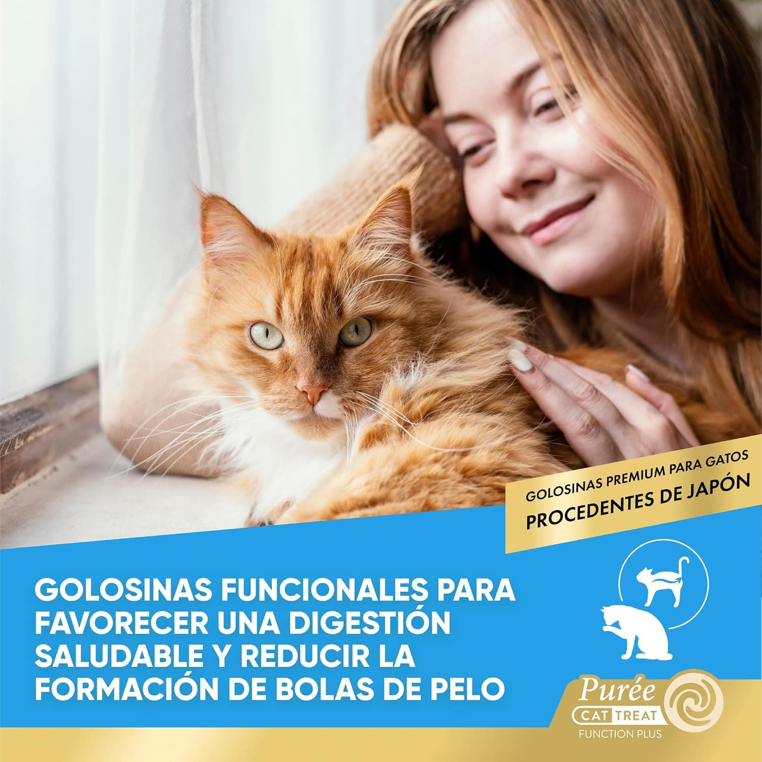 Sobres individuales de snack cremoso Churu