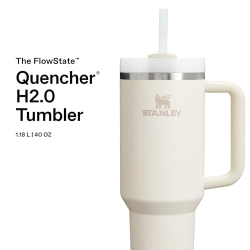 Stanley Quencher Cream con pajita