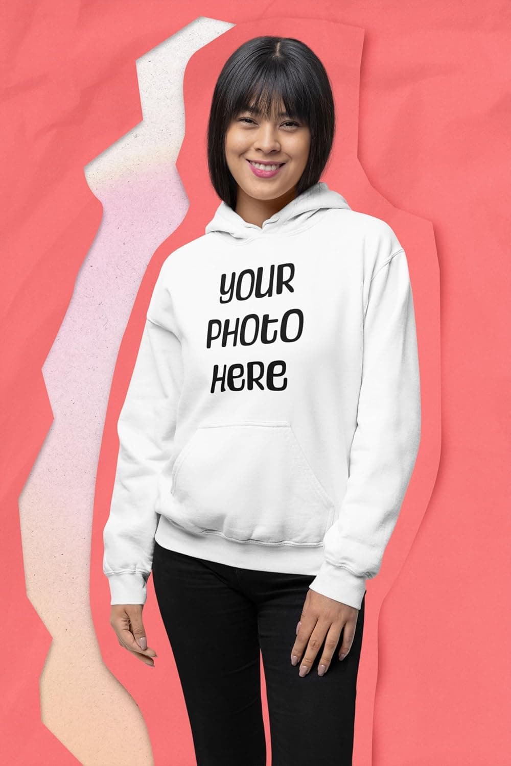 Sudadera con capucha personalizada con tu foto, foto 3