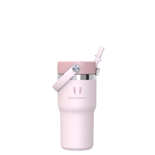 Botella Super Sparrow 620ml con pajita