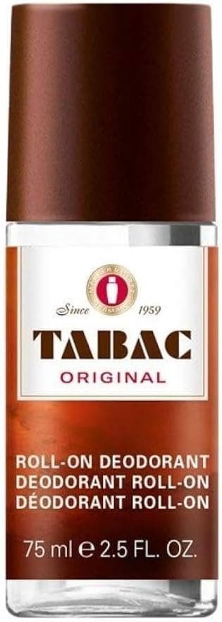 Desodorante roll-on Tabac en su envase clásico