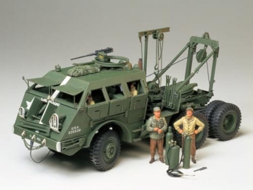 Grúa y cabrestante del M26 de Tamiya