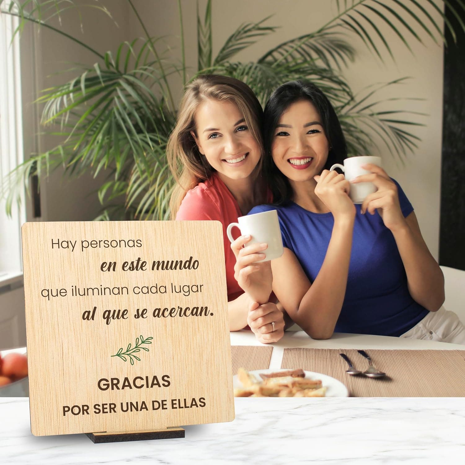 Tarjeta de Madera de Agradecimiento, foto 2