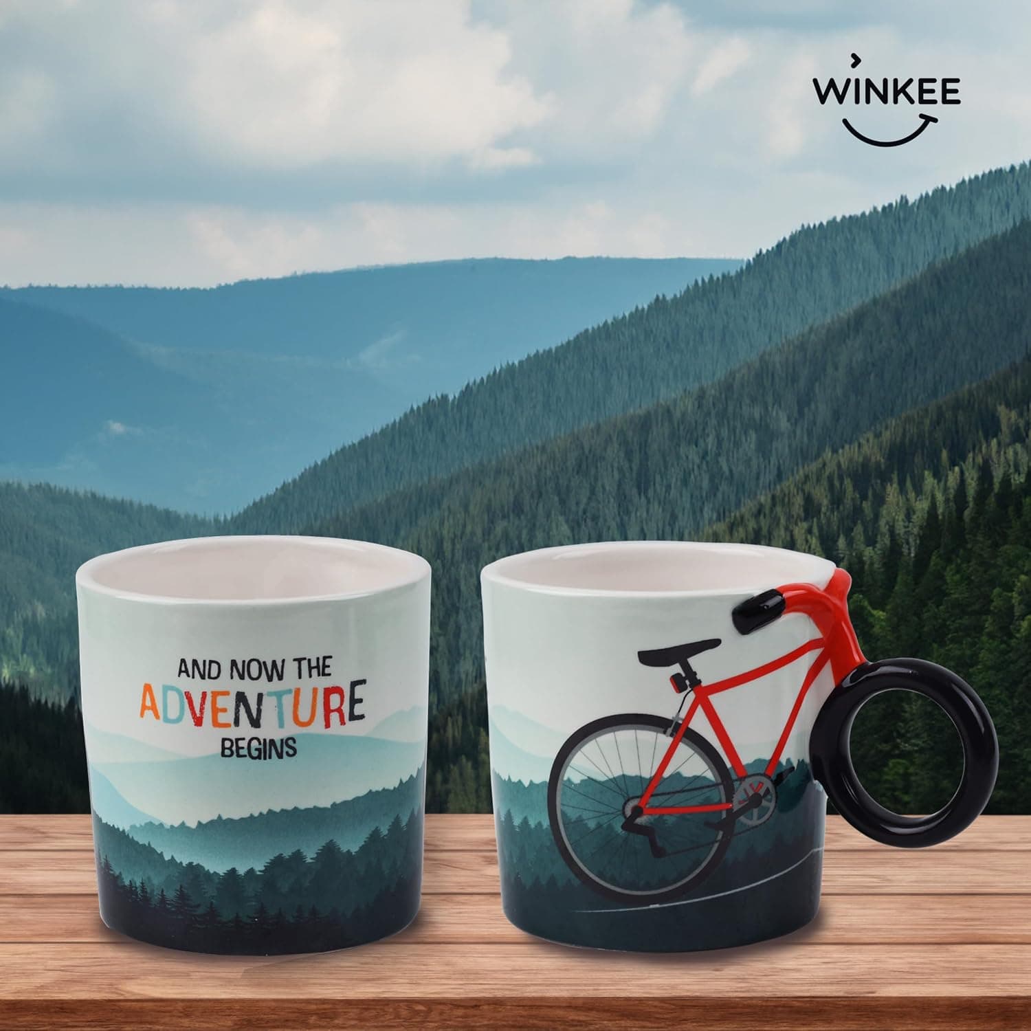 Taza de Café con Asa de Bicicleta, foto 3