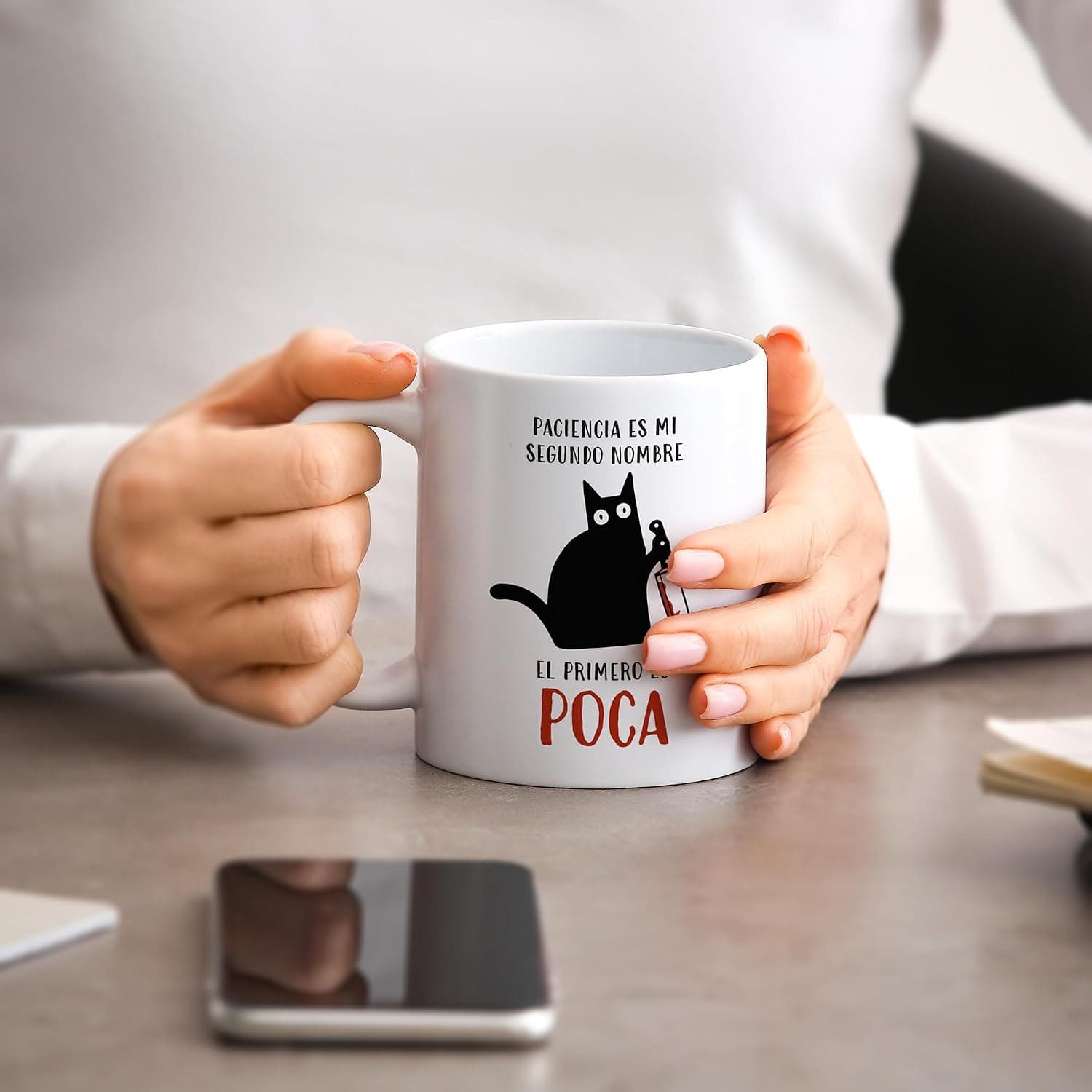 Taza de Gato con Frase de El Kraken, foto 3