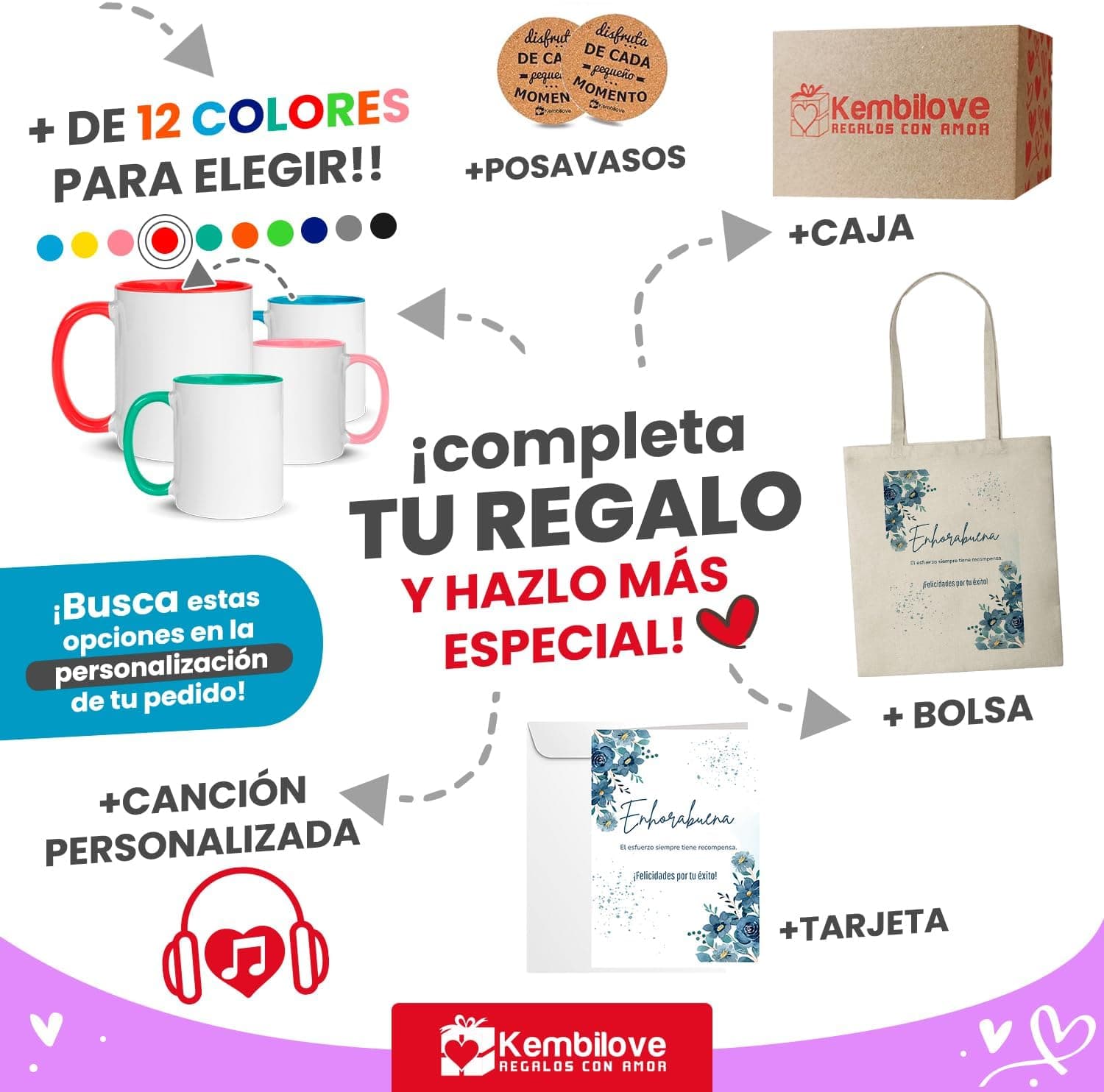 Taza «Gracias por todo» para compañeros de trabajo, foto 3