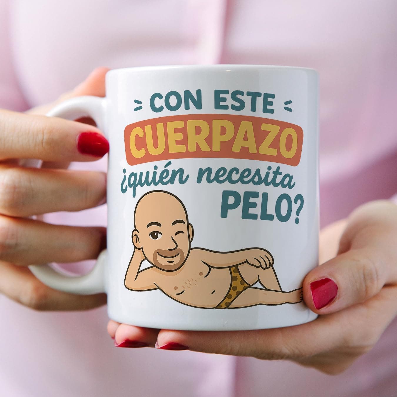 Taza Graciosa para Regalar a un Calvo, foto 3