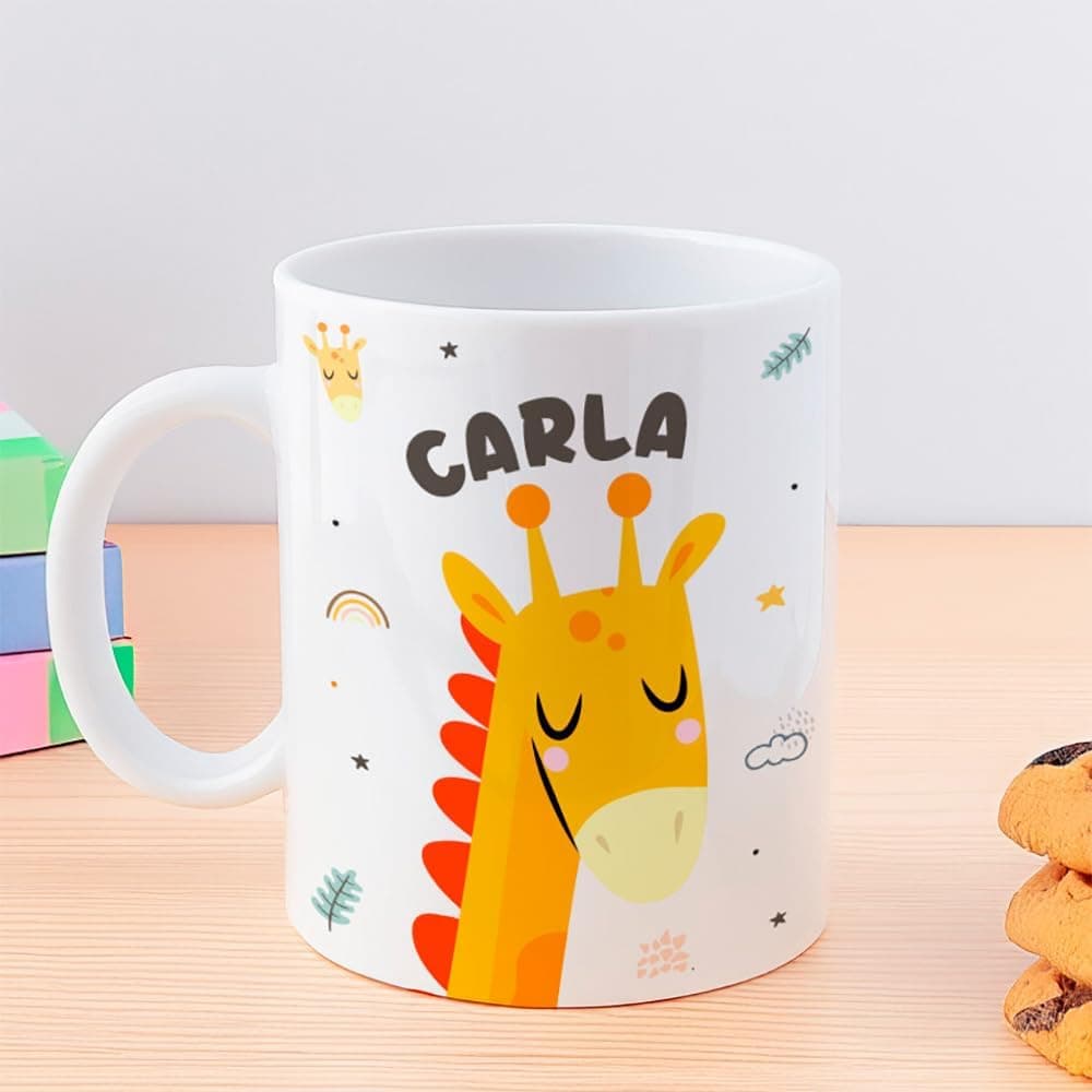 Taza Infantil de Animales Personalizada con Nombre, foto 3
