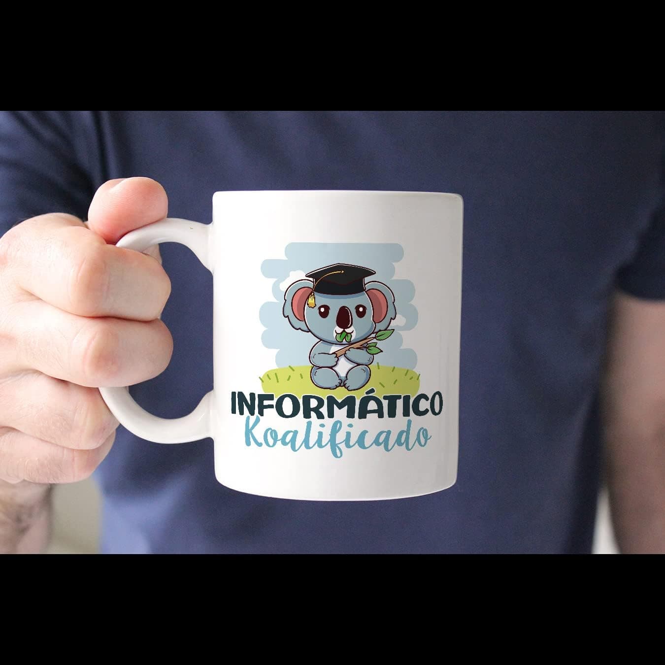 Taza de Informático «Koalificado», foto 3