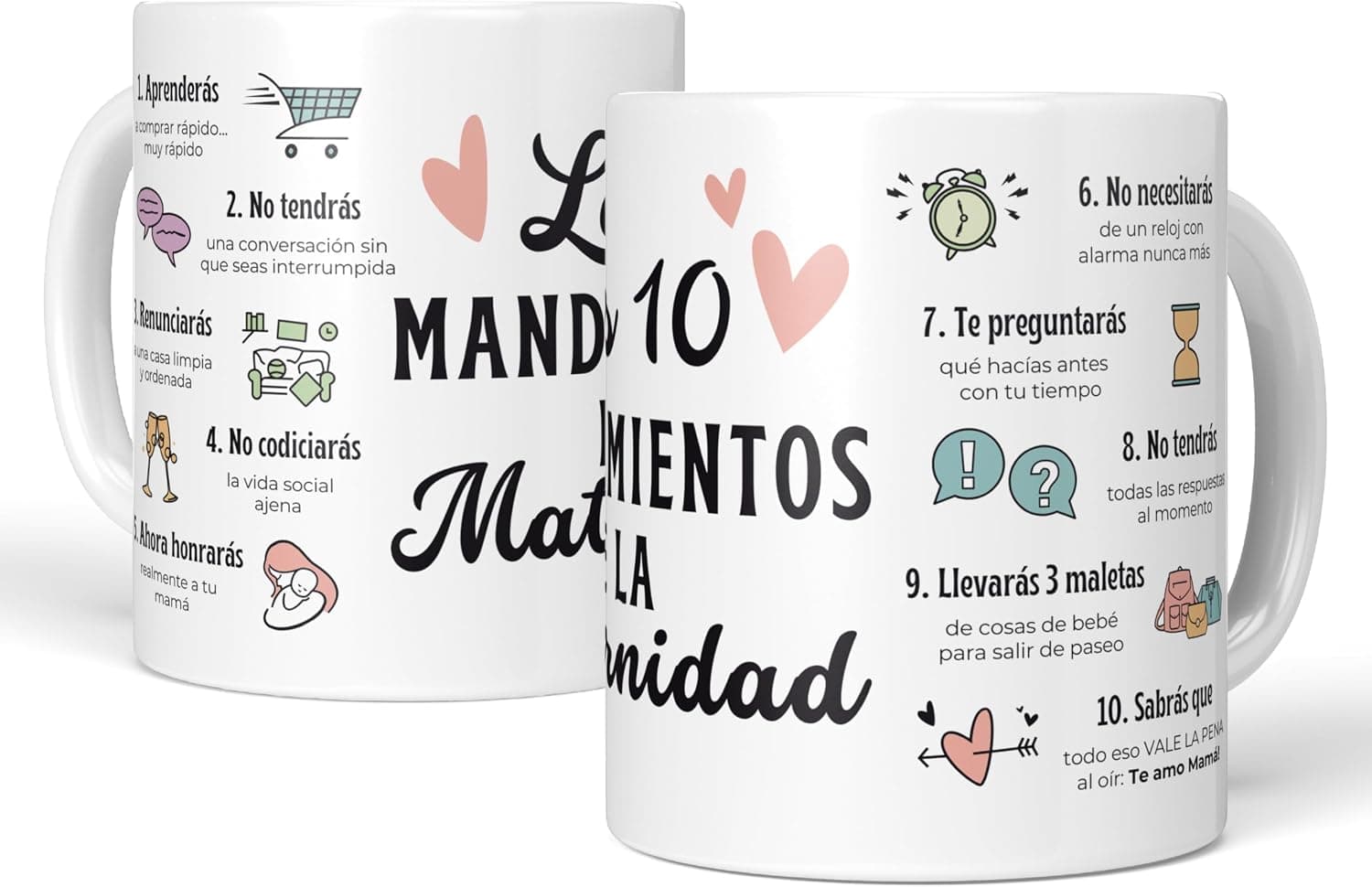 Taza de cerámica original para mamá primeriza