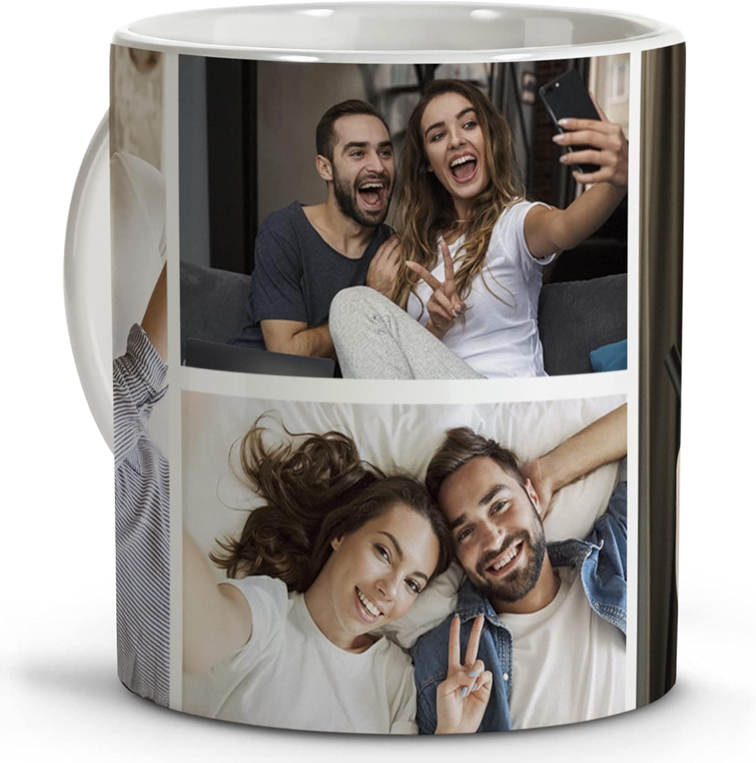 Taza personalizada con hasta 4 fotos, de LolaPix, foto 2