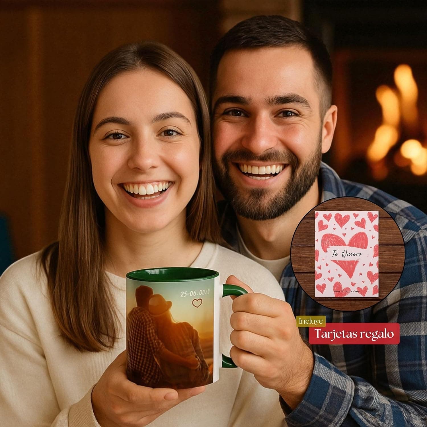 Taza Personalizada con Foto y Texto para Hombre, foto 3