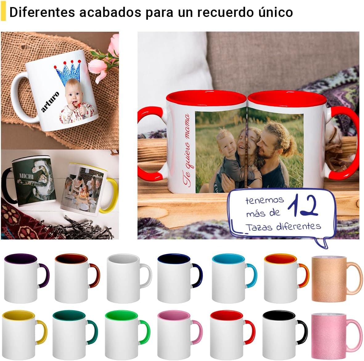 Taza personalizada con foto y texto, de Movilshop, foto 3