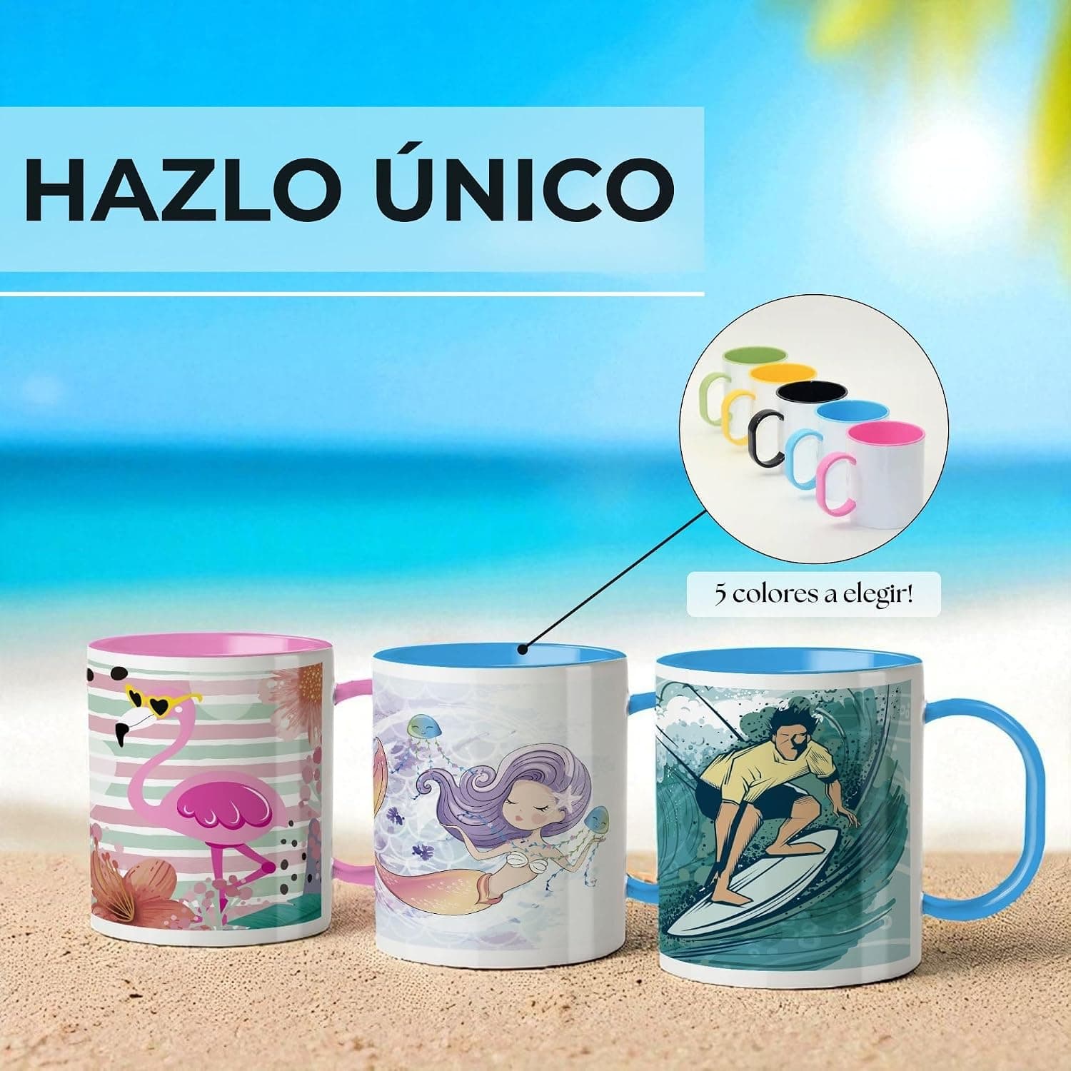 Taza de Plástico Infantil Personalizada LolaPix, foto 3