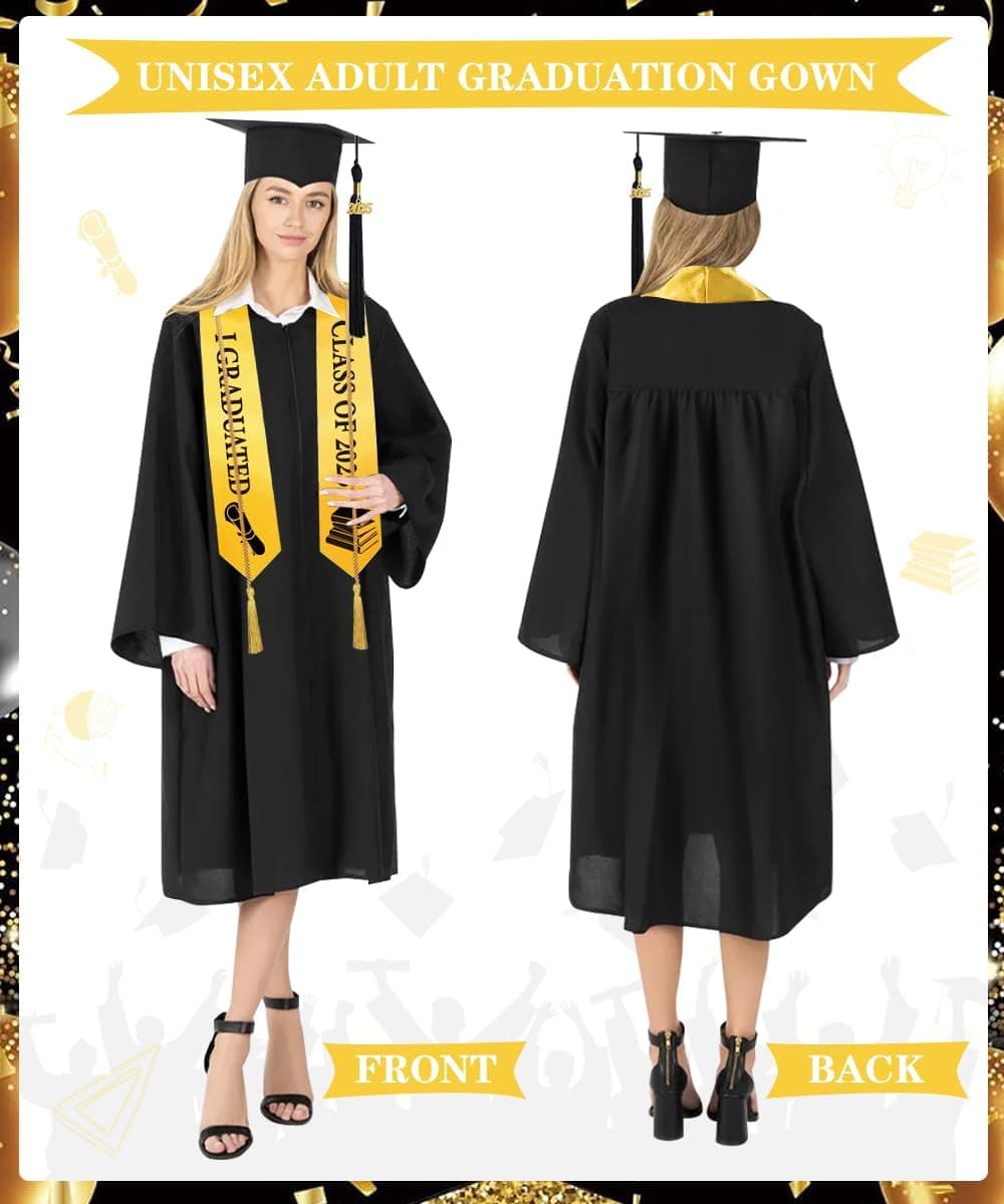 Set de Toga, Birrete y Borla de Graduación, foto 2