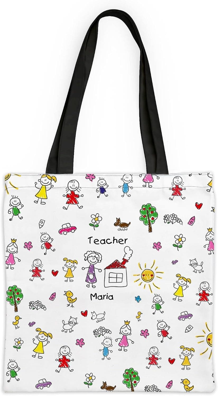 Tote bag personalizada con nombre o texto, de Wanapix, foto 3