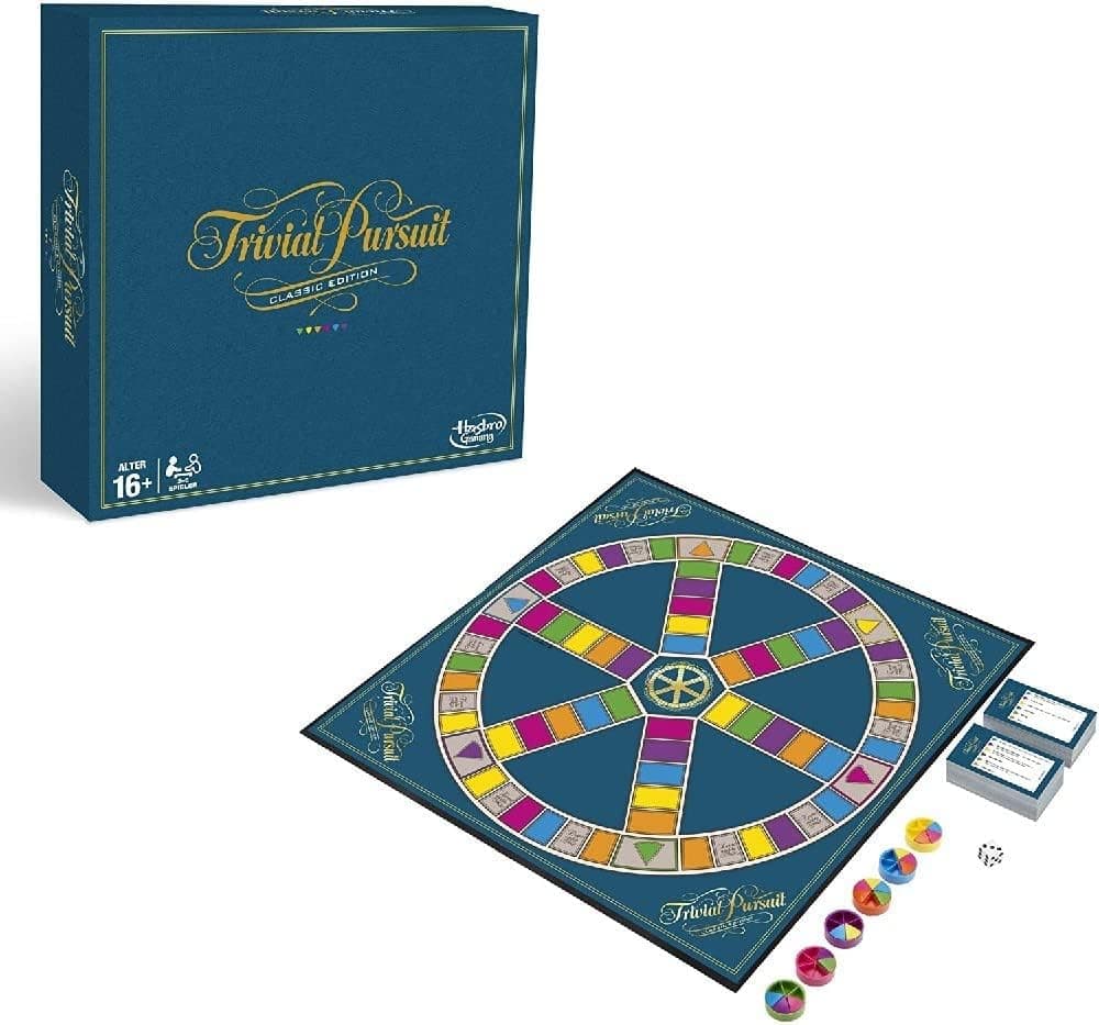 Trivial Pursuit clásico, Hasbro Gaming (en español), foto 3