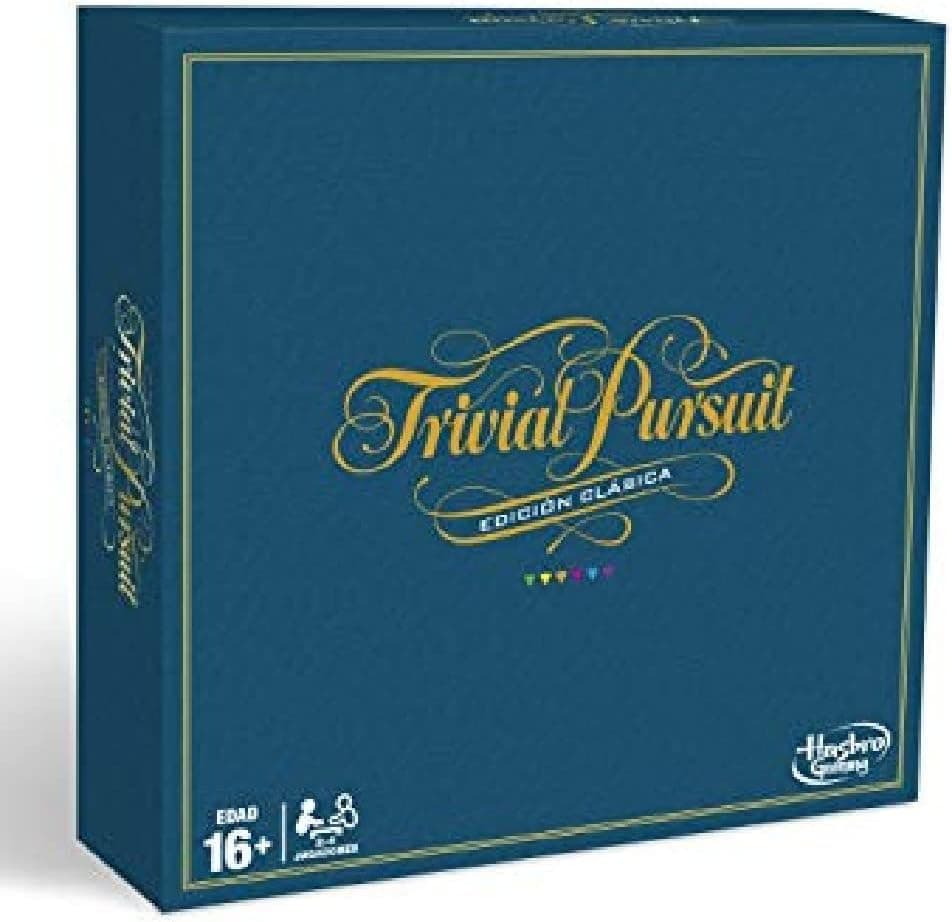 Caja del Trivial Pursuit clásico de Hasbro Gaming, edición estándar