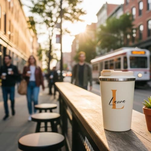 Vaso térmico personalizado abierto