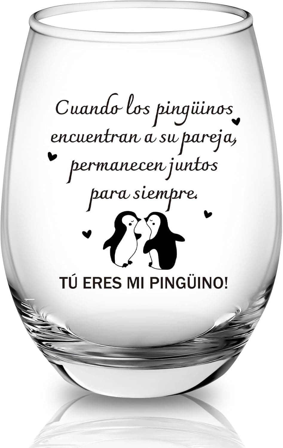 Pack de vasos de agua pensados como regalo para parejas