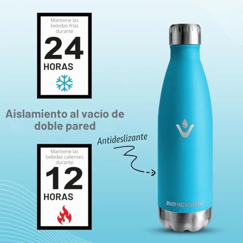 Botella Vikaster abierta