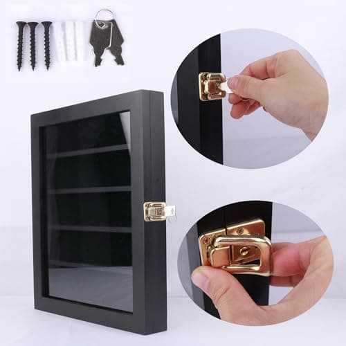 Cerradura con llave de la caja