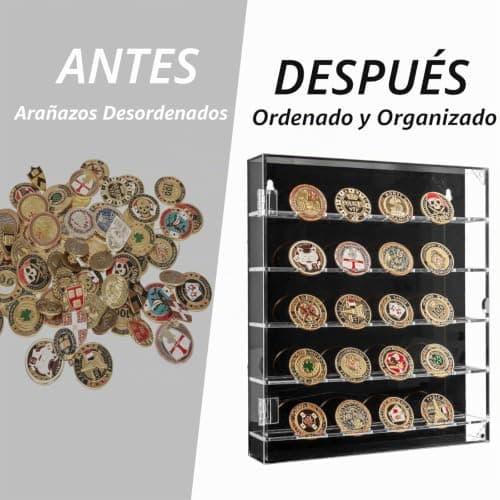 Estante extraíble mostrando el ajuste de espacio